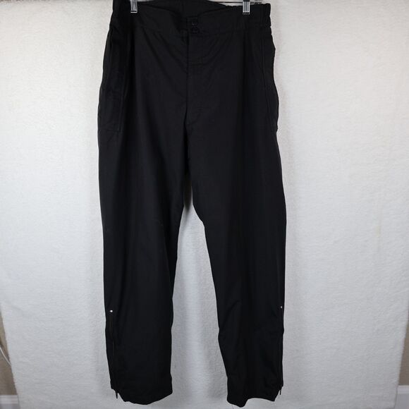 Eddie Bauer Other - Eddie Bauer Pants Mens M Black Gore-Tex Waterproof Rain Outdoor Hiking